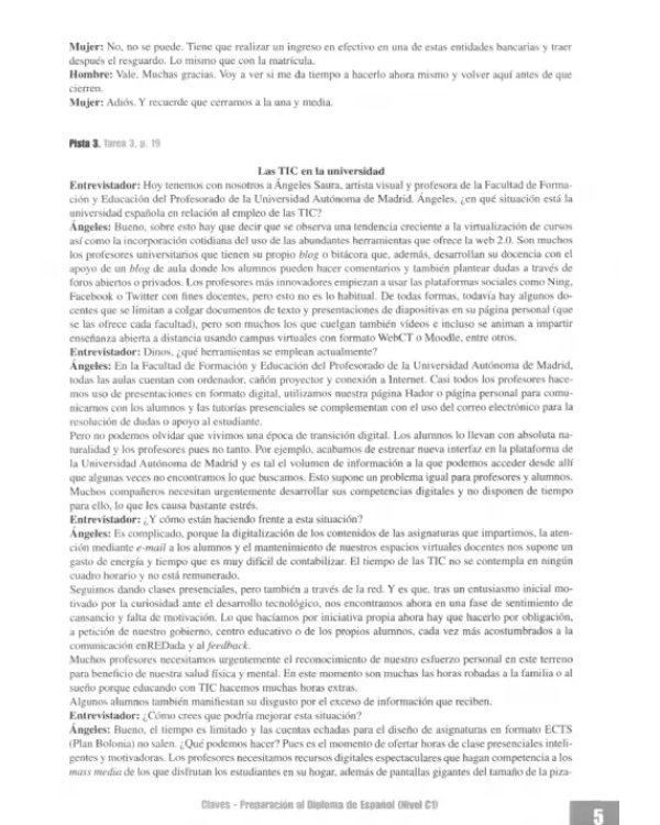 Preparacion al DELE C1. Libro de claves