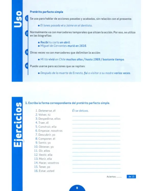 Uso de la gramática intermedio. Nueva Edición