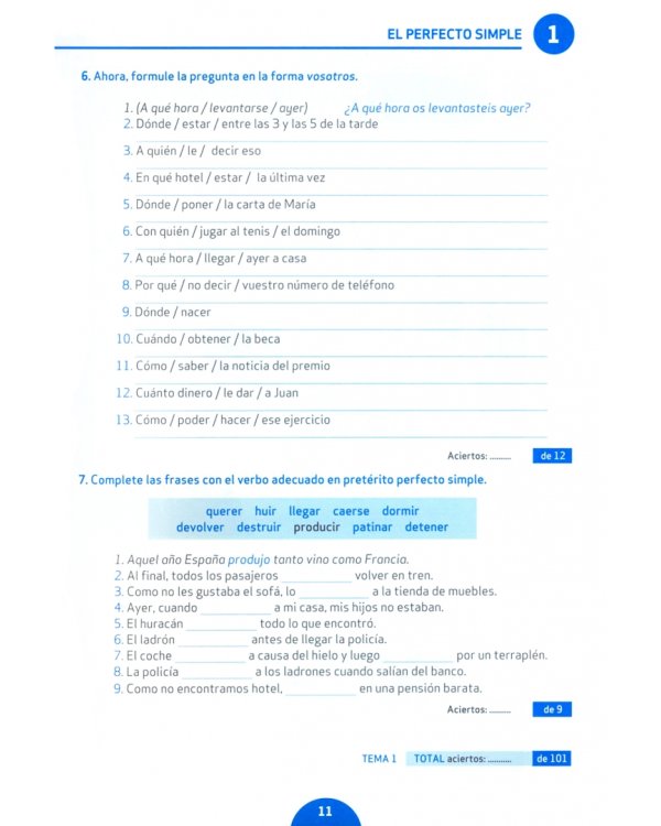 Uso de la gramática intermedio. Nueva Edición