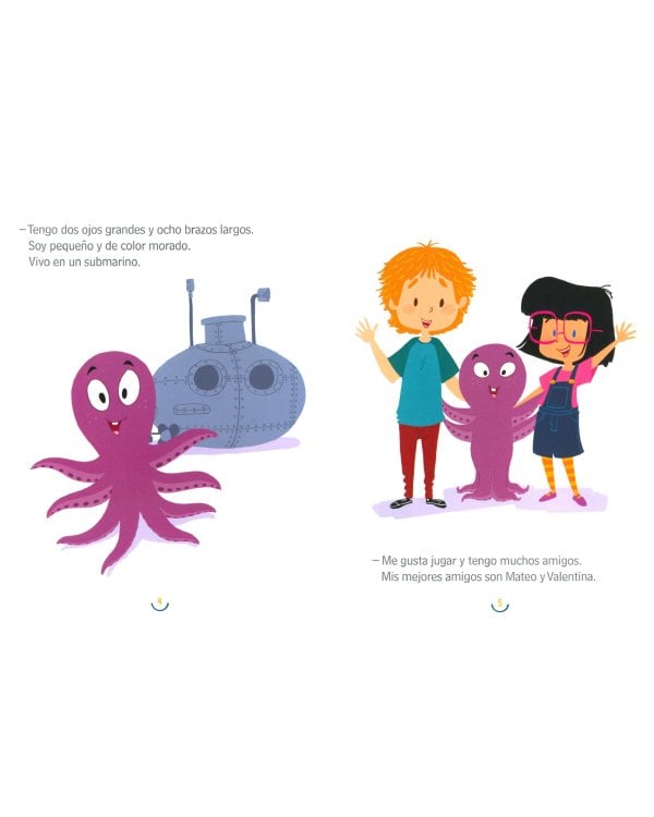 Tinta lee. Submarino 1. Lectura 1. Mi palabra favorita