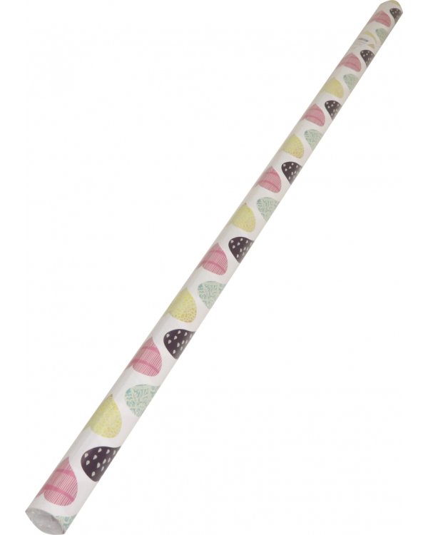 Бумага упаковочная Сердца