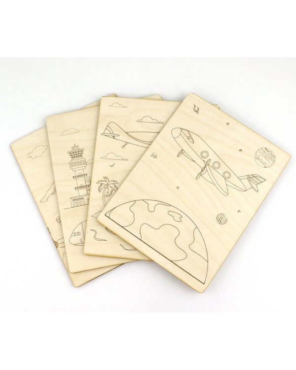 Набор заготовок для творчества Самолеты