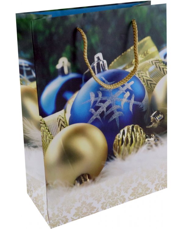 Пакет новогодний ламинированный