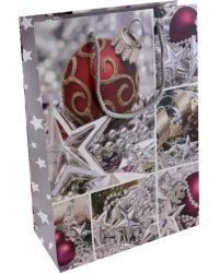 Пакет новогодний ламинированный