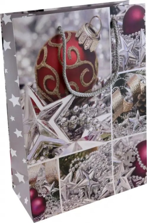 Пакет новогодний ламинированный