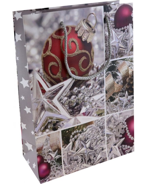 Пакет новогодний ламинированный