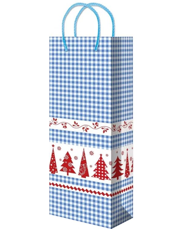Пакет новогодний ламинированный