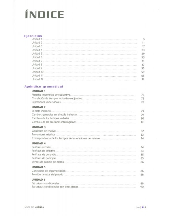 Prisma B2. Avanza. Libro de ejercicios