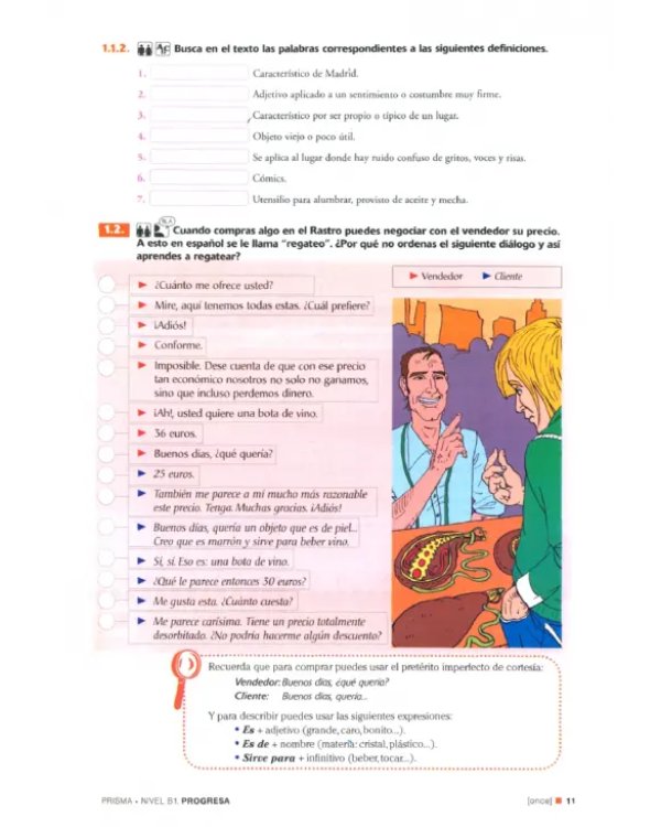 Prisma B1. Progresa. Libro del alumno