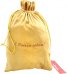 Мешочек из бархата, желтый