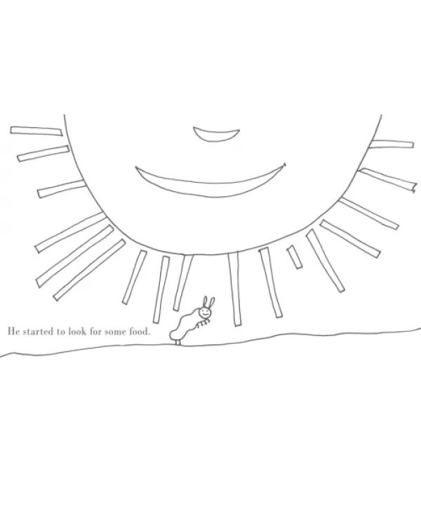 My Own Very Hungry Caterpillar Colouring Book