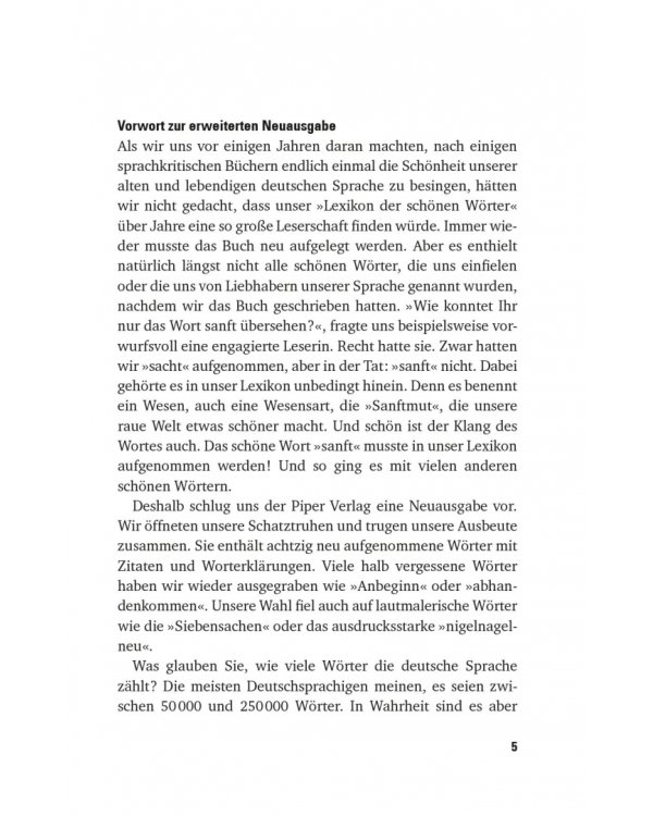 Lexikon der schönen Wörter. Von anschmiegen bis zeitvergessen