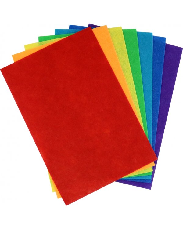 Набор фетра Ассорти, 8 цветов, 8 листов