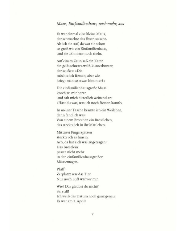 Oh, Verzeihung, sagte die Ameise