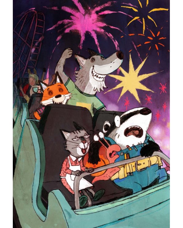 Dachs und Rakete. Ein Haus voller Freunde