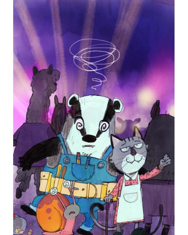 Dachs und Rakete. Ein Haus voller Freunde