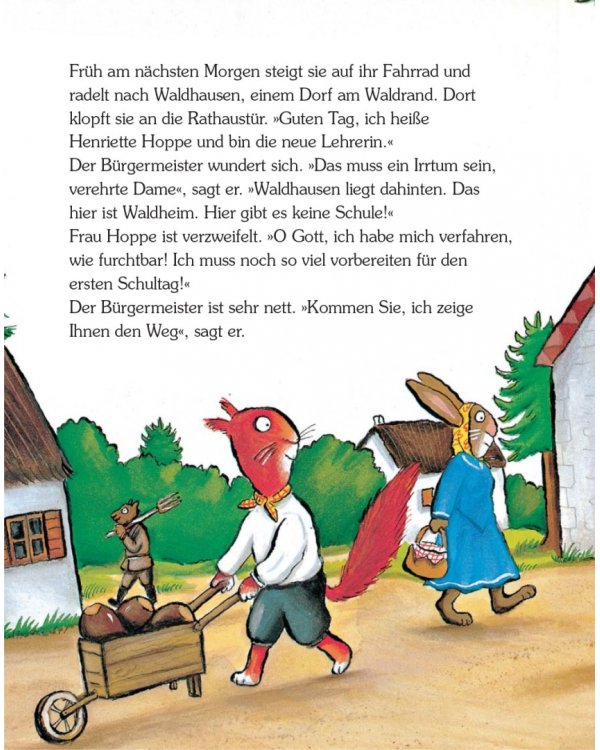 Frau Hoppes erster Schultag