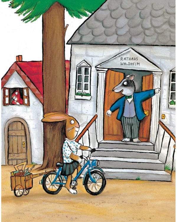 Frau Hoppes erster Schultag