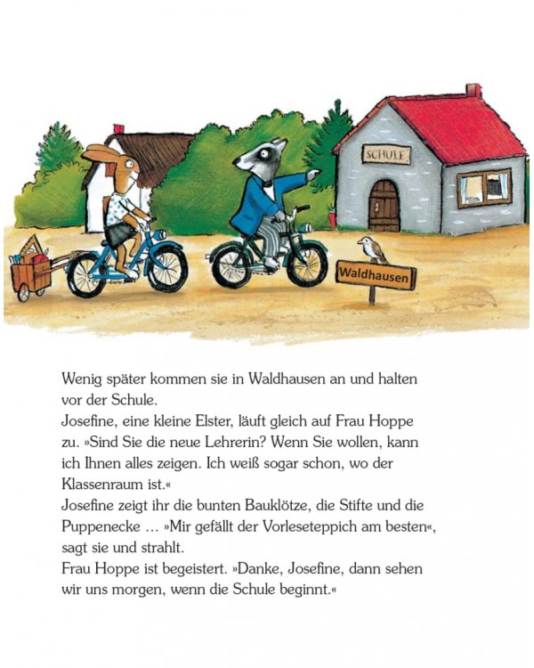 Frau Hoppes erster Schultag