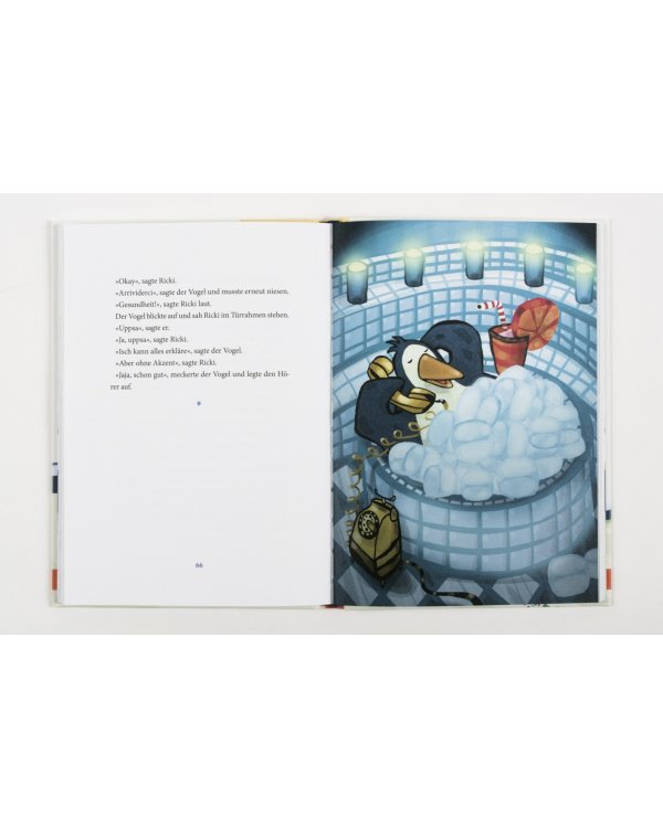 Der einzige Vogel, der die Kalte nicht furchtet