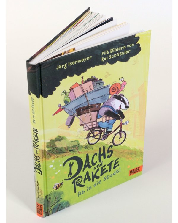 Dachs und Rakete. Ab in die Stadt!