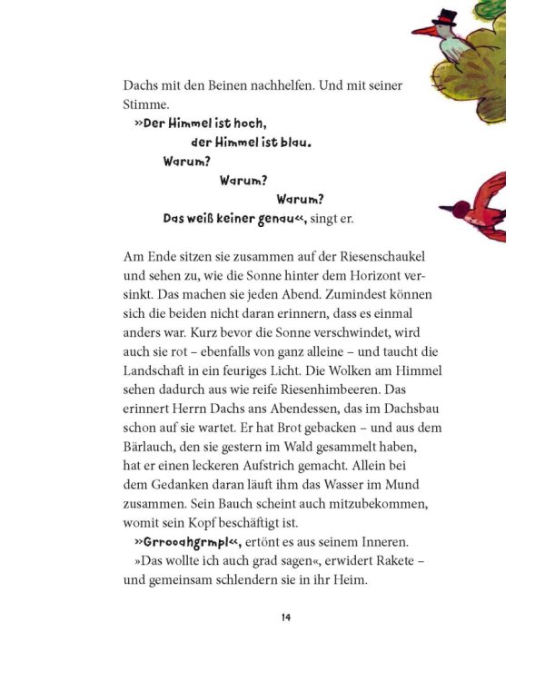 Dachs und Rakete. Ab in die Stadt!