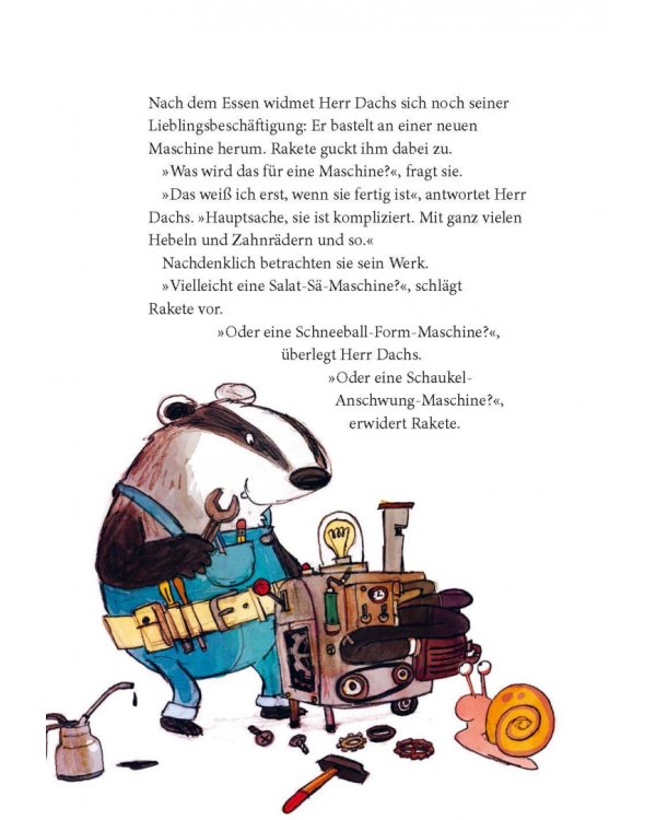 Dachs und Rakete. Ab in die Stadt!