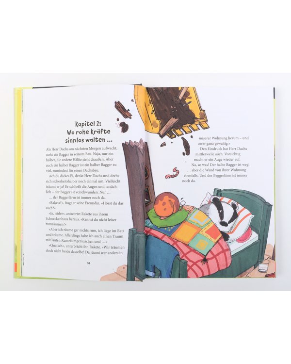 Dachs und Rakete. Ab in die Stadt!