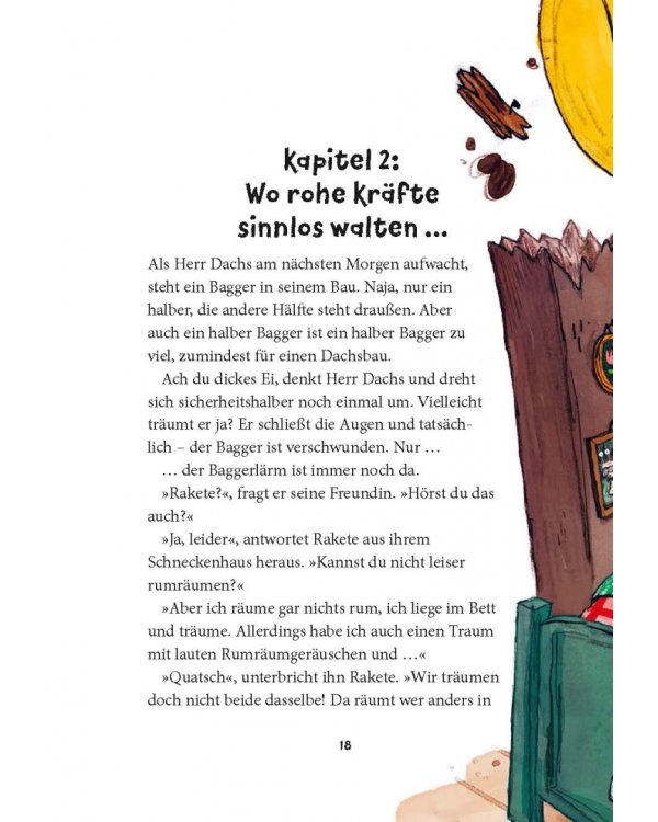 Dachs und Rakete. Ab in die Stadt!