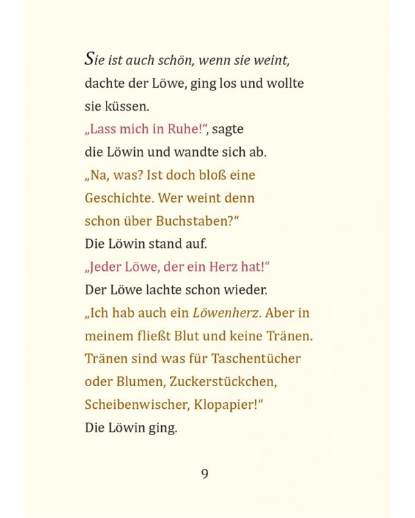 Lowenherzen weinen nicht!