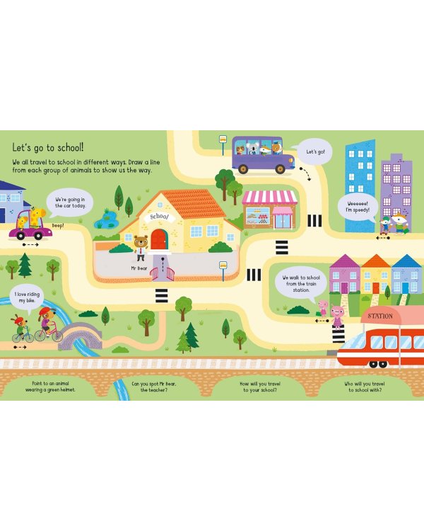 Starting School Activity Book, Age 3-5