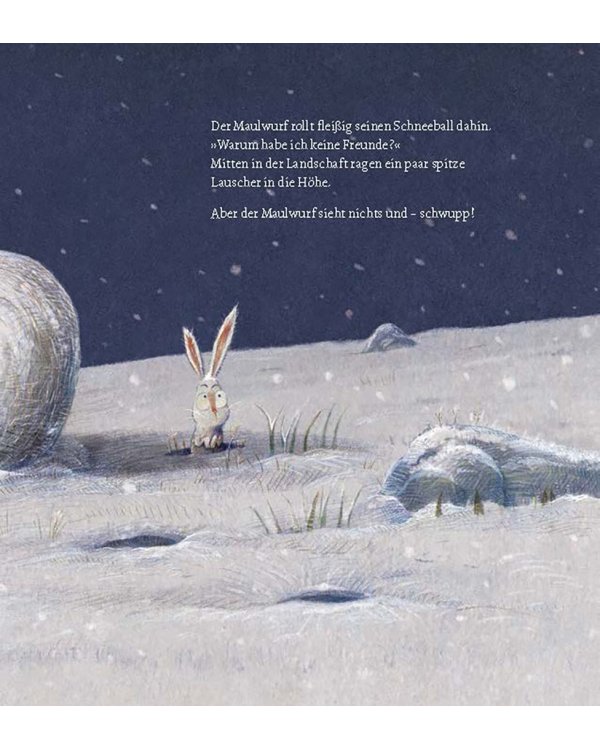 Wenn du Sorgen hast, rolle einen Schneeball