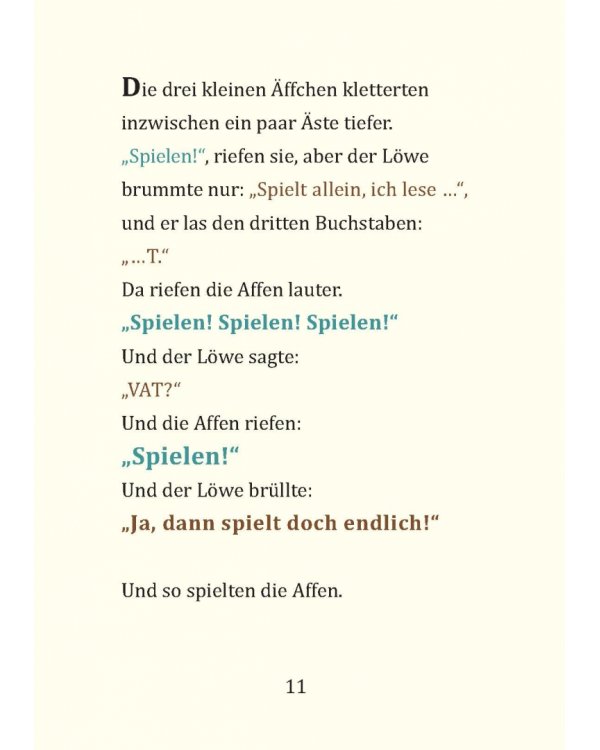 Lowenvater singen nicht!