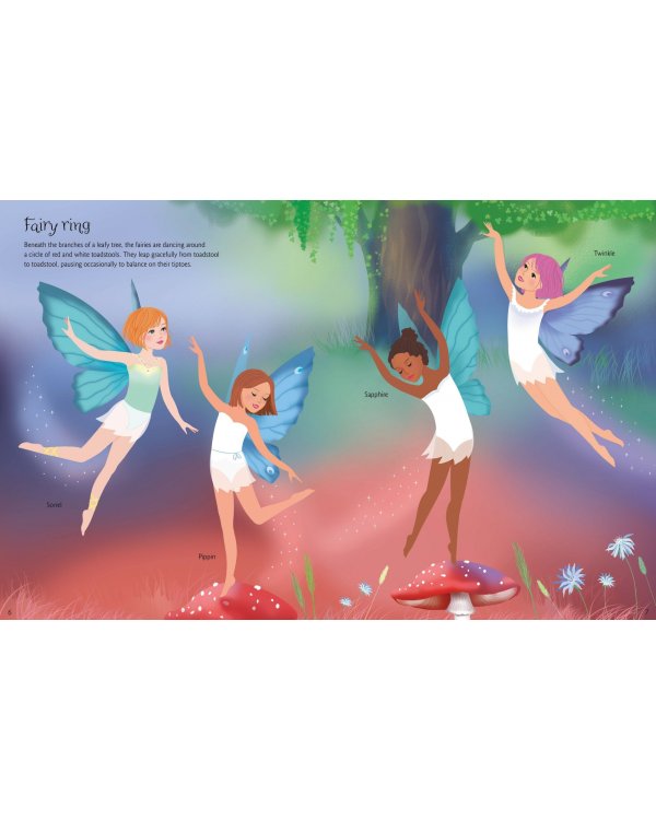 Sticker Dolly Dressing Dancing Fairies