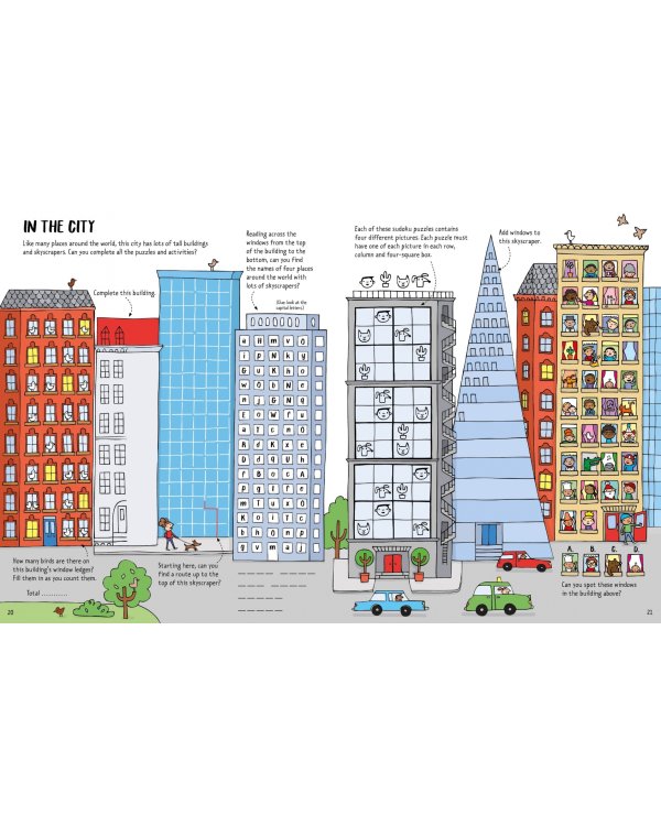 Travel Activity Book