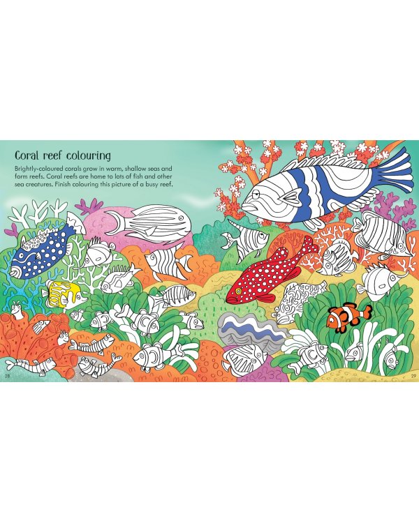 Little Children's Under the Sea Activity Book