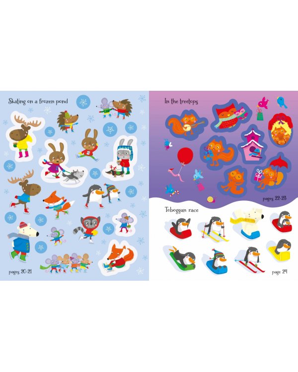 Winter Wonderland Sticker Book