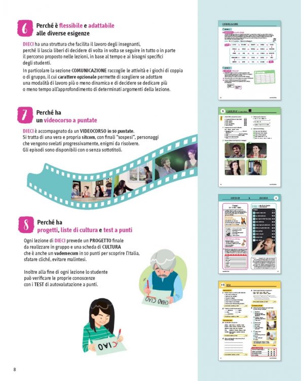 DIECI. Lezioni di italiano A1