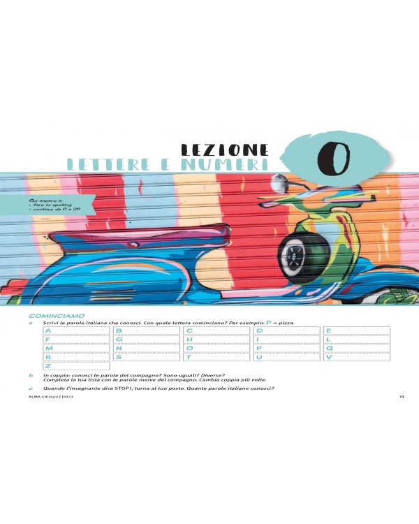 DIECI. Lezioni di italiano A1