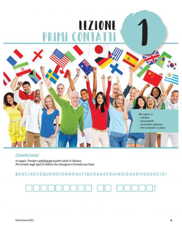 DIECI. Lezioni di italiano A1