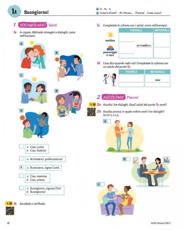 DIECI. Lezioni di italiano A1