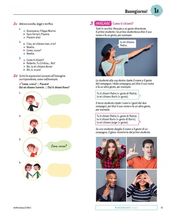 DIECI. Lezioni di italiano A1