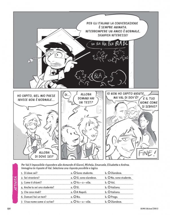 DIECI. Lezioni di italiano A1