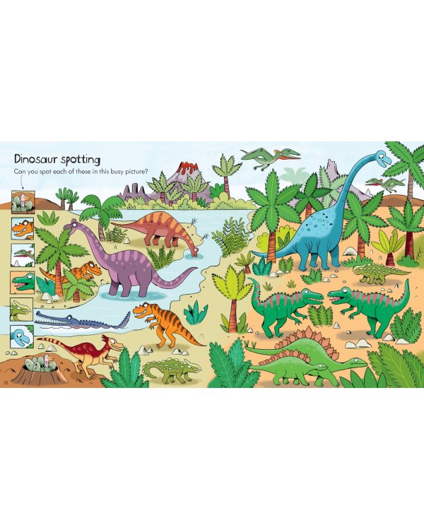Little Children's Dinosaur Activity Book