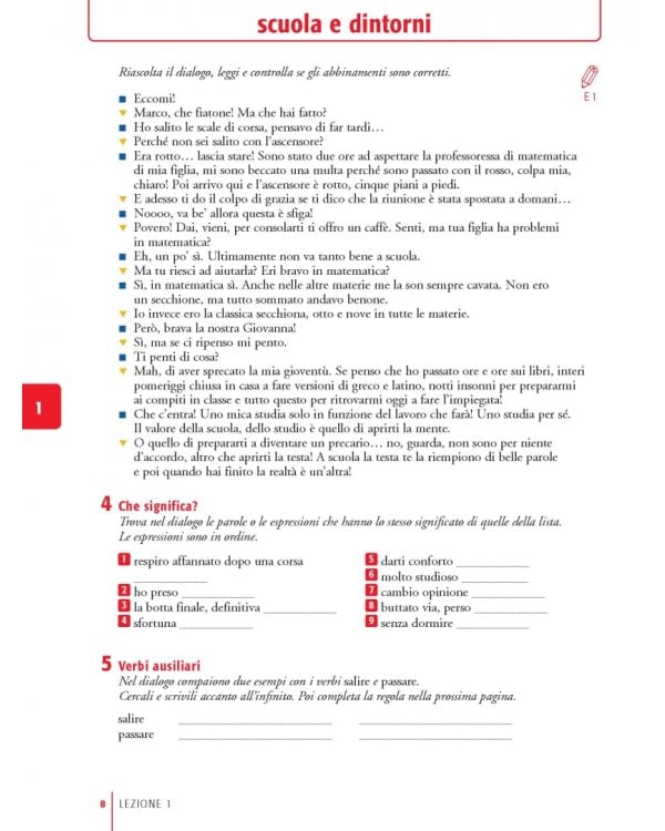 Nuovo Espresso 4. Libro dello studente e esercizi + ebook interattivo