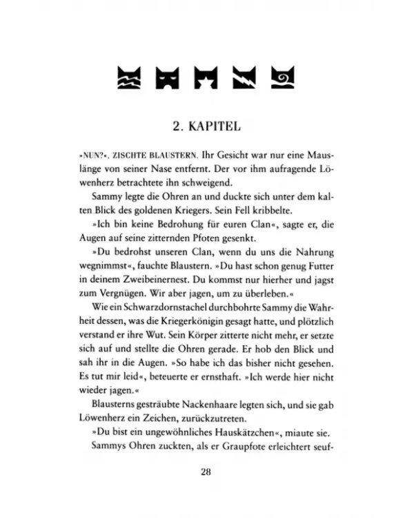 Warrior Cats. In die Wildnis