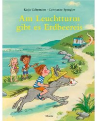 Am Leuchtturm gibt es Erdbeereis