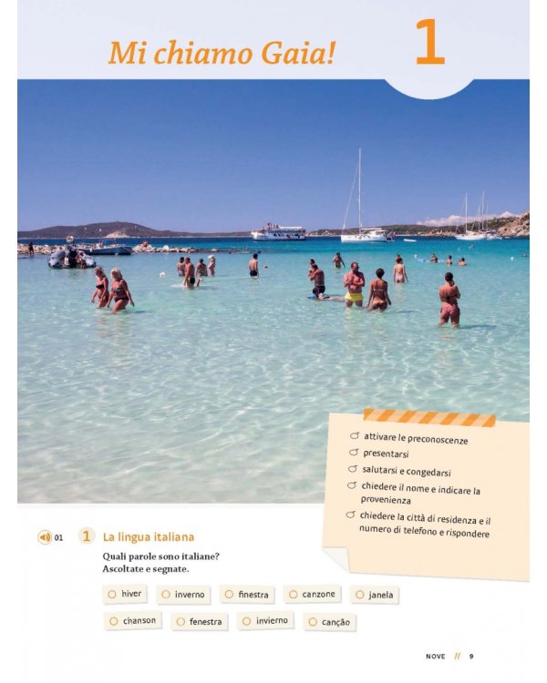 Viaggiamo in Italia 1. A1-A2.1 + audio online