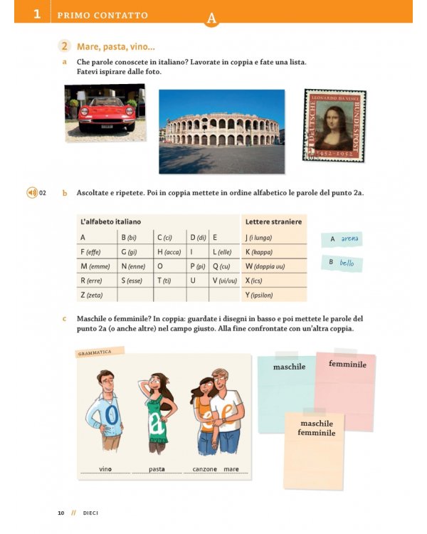 Viaggiamo in Italia 1. A1-A2.1 + audio online