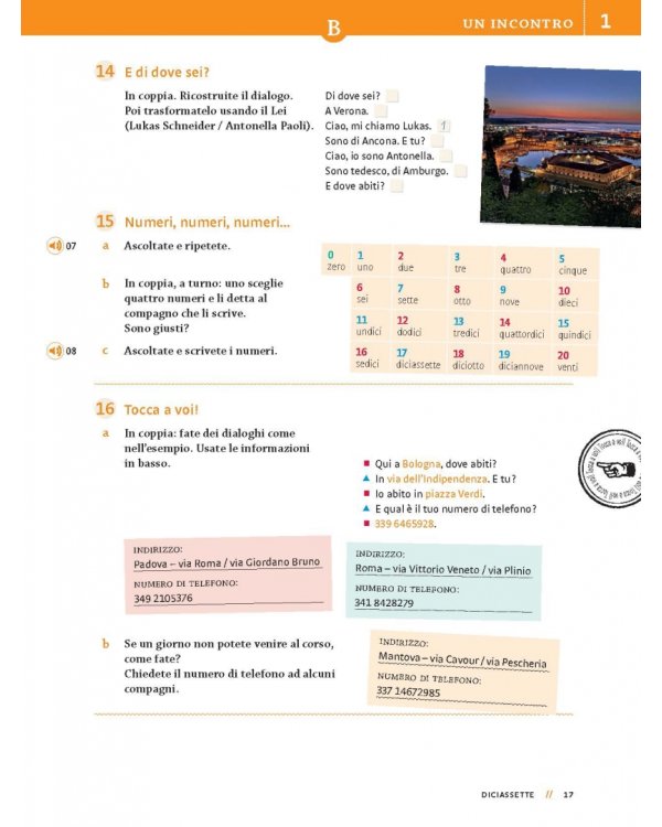 Viaggiamo in Italia 1. A1-A2.1 + audio online